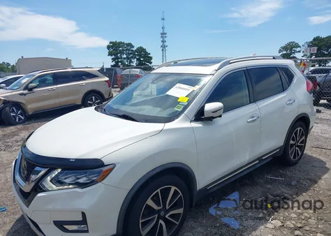 2017 Nissan Rogue Sl from USA, damaged, VIN JN8AT2MT4HW406369